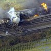 В Бельгии загорелся поезд с химикатами