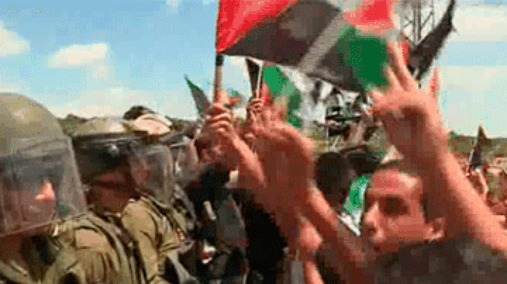 В Израиле разогнали арабов - участников акции скорби
