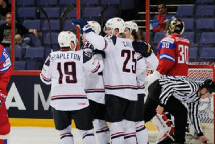 Россия разгромлена американцами и покидает ЧМ по хоккею