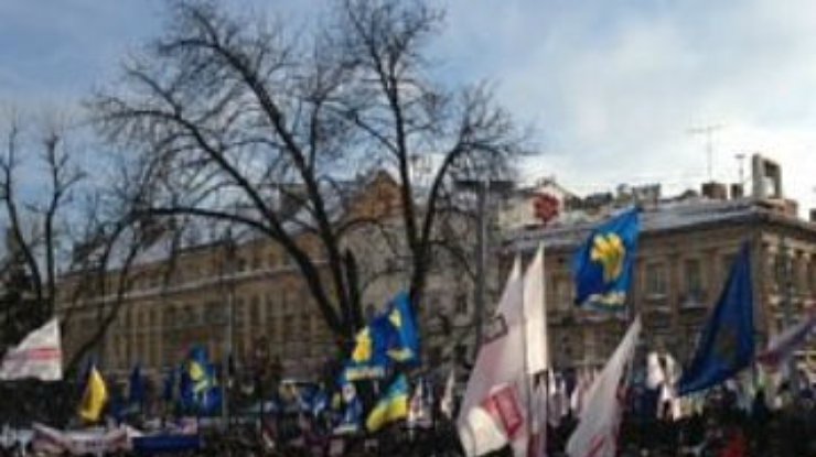Оппозиция на киевском митинге соберет до 20 тысяч человек, - эксперт