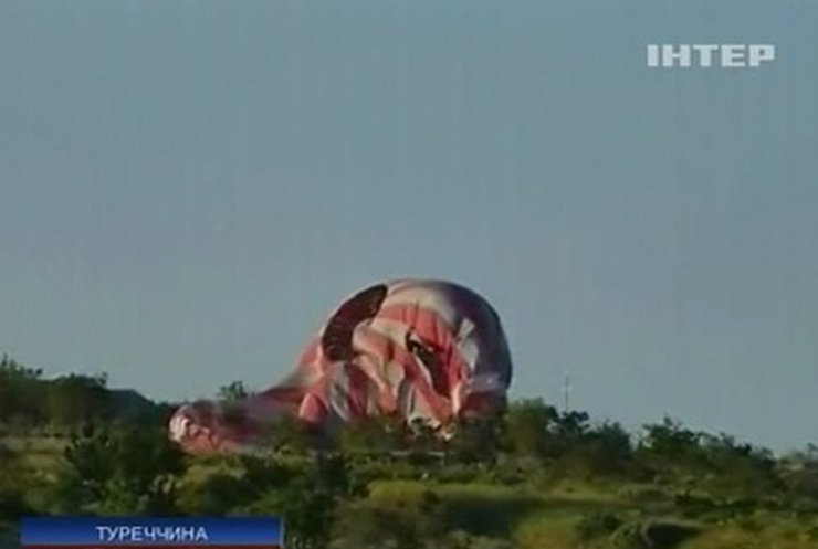В Турции столкнулись два воздушных шара