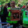 В Испании на митинг возле фондовой биржи вышли пенсионеры
