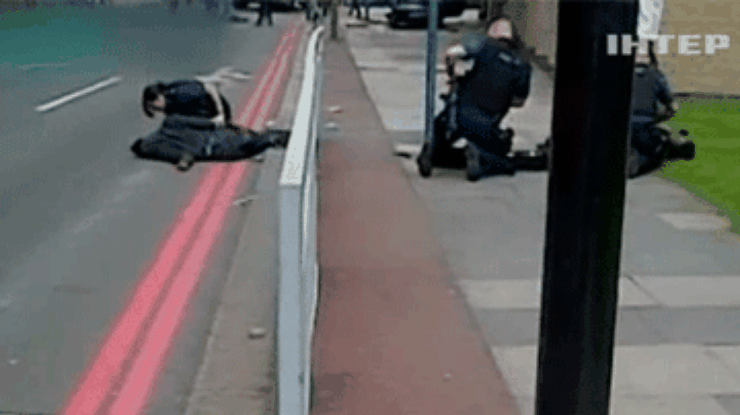 Английские ультраправые провели марш в центре Лондона