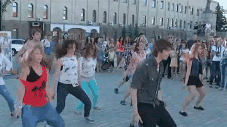 В Кировограде открыли площадку для танцевальных импровизаций