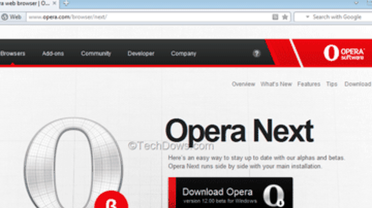 Opera выпустила новый настольный браузер