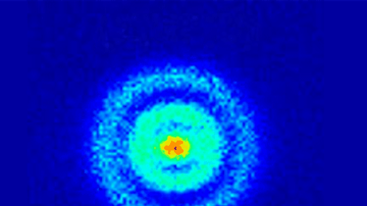 Ученым удалось сфотографировать атом водорода