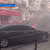 В центре Тернополя горел автомобиль