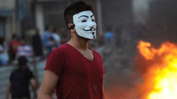 Хакеры Anonymous взломали сайт правительства Турции
