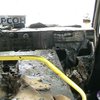 В Херсоне на ходу загорелся автобус с пассажирами (видео)