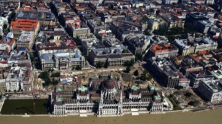 В Будапеште вода Дуная поднялась до рекордного уровня