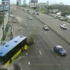 Опубликована подборка самых громких ДТП Киева (видео)