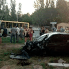 В Херсоне иномарка на бешеной скорости влетела а автобус: 10 пострадавших
