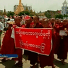 В Мьянме протестуют буддийские монахи