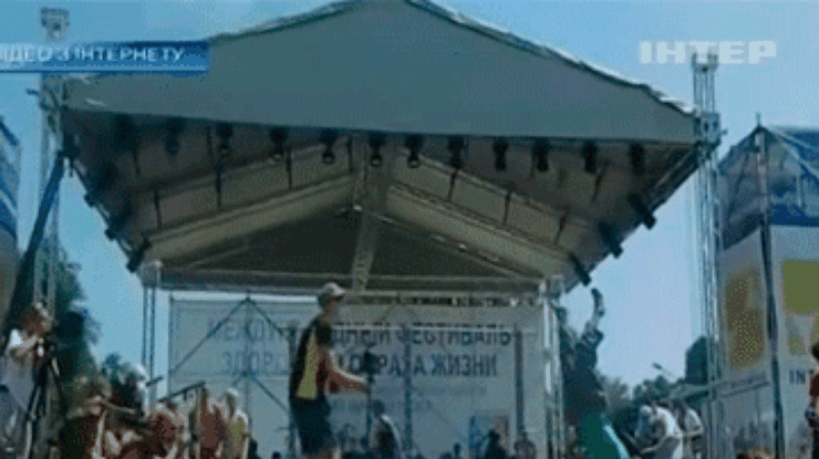 В Днепропетровске прошел фестиваль экстремалов