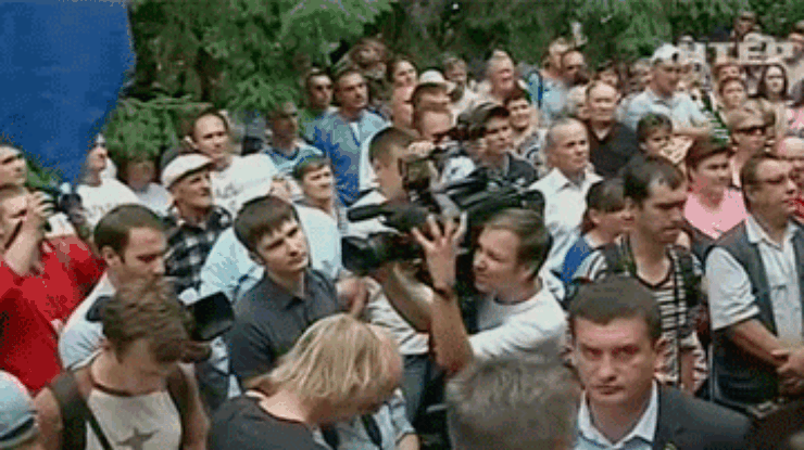 Жители Врадиевки продолжают акции протеста