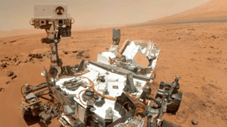 Марсоход Curiosity начал движение к горе Шарп