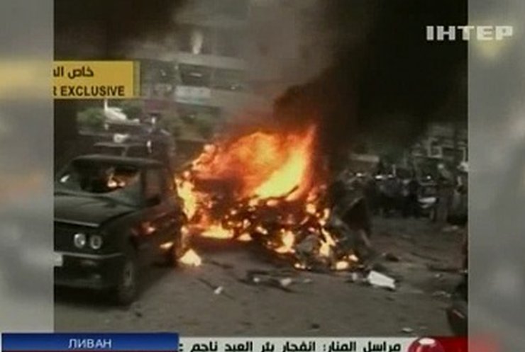 В столице Ливана взлетел на воздух автомобиль