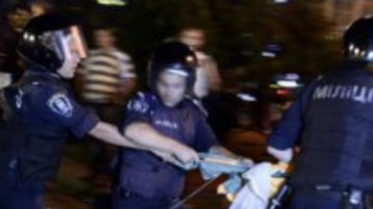 При разгоне Майдана задержали бывших уголовников, - МВД