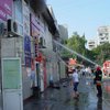 Во Львове горел торговый комплекс