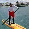 Американец приплыл во Флориду из Кубы на доске