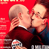 Бразильский журнал изобразил на обложке целующихся Путина и Сноудена