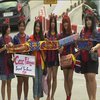 Игроки "Барселоны" встретились с тайскими болельщиками