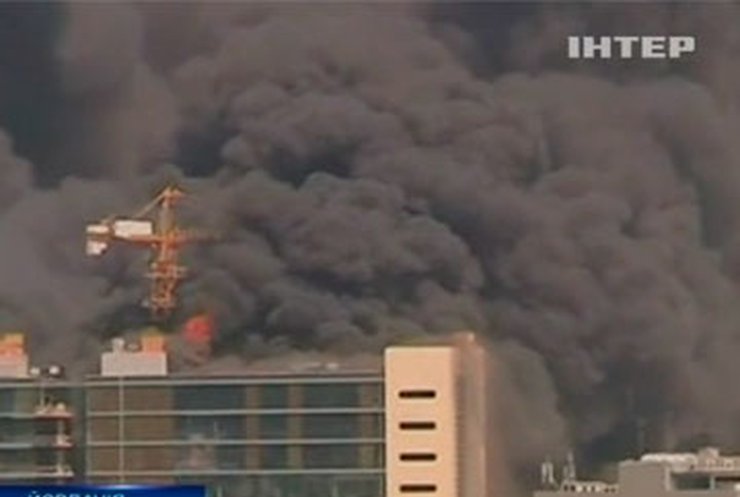 В столице Иордании произошел сильный пожар в крупнейшем госпитале