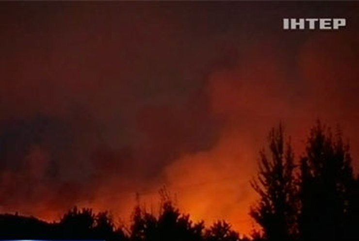 В штате Айдахо продолжается борьба с лесными пожарами