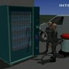 Американцы ограбили торговый автомат пылесосом