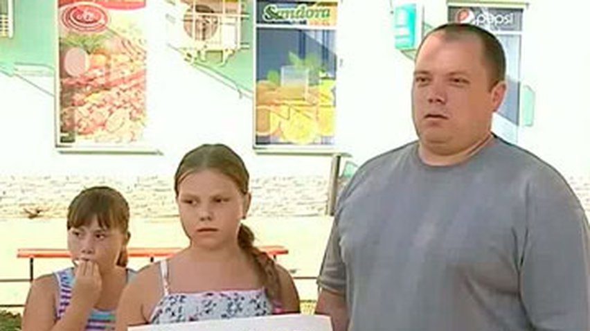 На Луганщине шахтеры начали акцию "Донбасс, вставай с колен!"