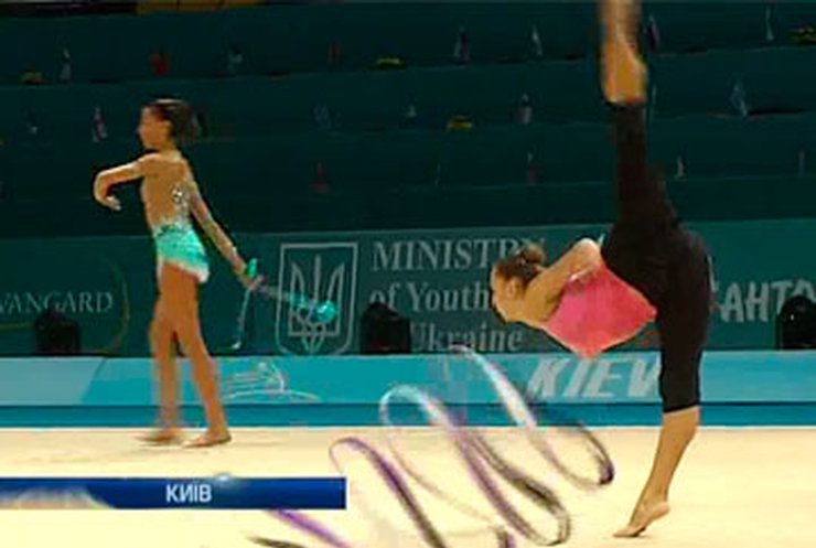 В Киеве стартовал чемпионат мира по художественной гимнастике