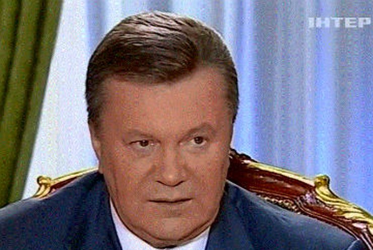 Виктор Янукович дал подробное интервью