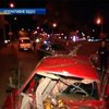 Смертельное ДТП в Киеве: Отбойник насквозь прошил "Жигули"