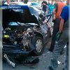 В Днепропетровске столкнулись пять автомобилей