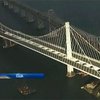 В Калифорнии открыли мост, который строили 12 лет