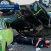 В Днепропетровске милицейский УАЗ спровоцировал аварию с 4 авто