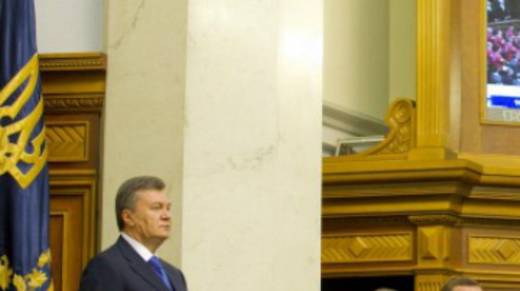 Янукович вступил в Раду