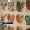 Американский художник рисует картины на салфетках