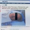 В США пациенка судится с анестезиологом за нарисованные во время операции усики