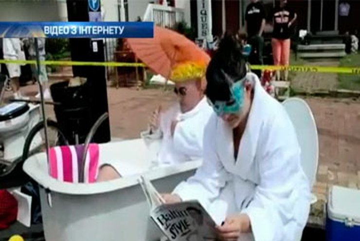 В США прошли гонки на унитазах