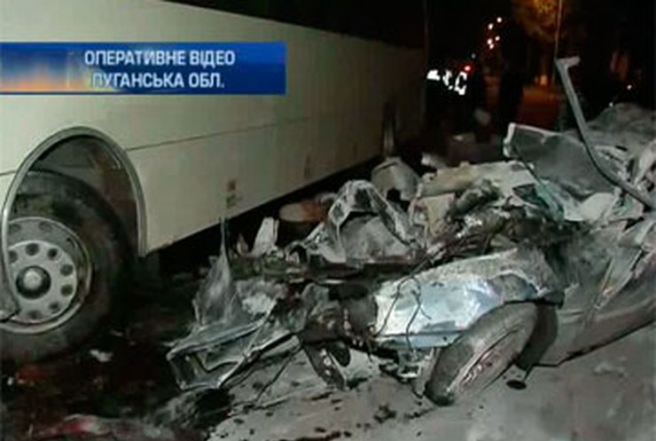 В ДТП на Луганщине погибли трое