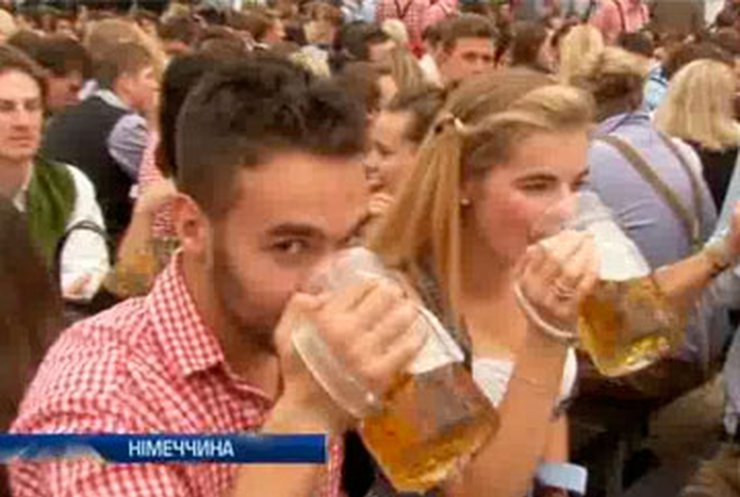 В Мюнхене проходит 180-й пивной фестиваль Октоберфест