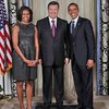 Янукович в Нью-Йорке пообщался и сфотографировался с Обамой