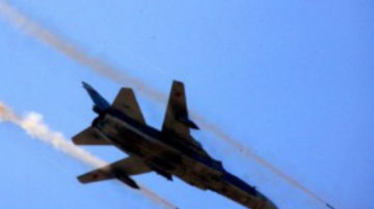 На Кубани во время учений упал российский штурмовик Су-25