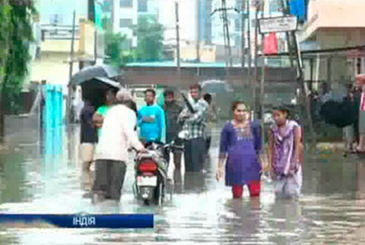 Наводнение в Индии: 40 тысяч человек эвакуированы