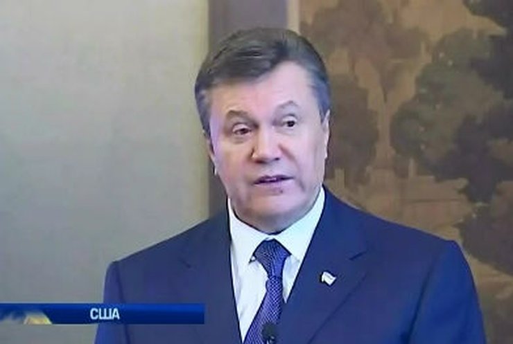 Янукович представил Украину деловым кругам США