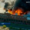 В Детройте сгорела заброшенная фабрика