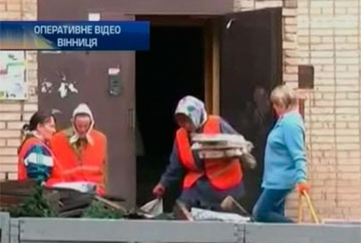В Виннице загорелся мусоропровод в жилом доме