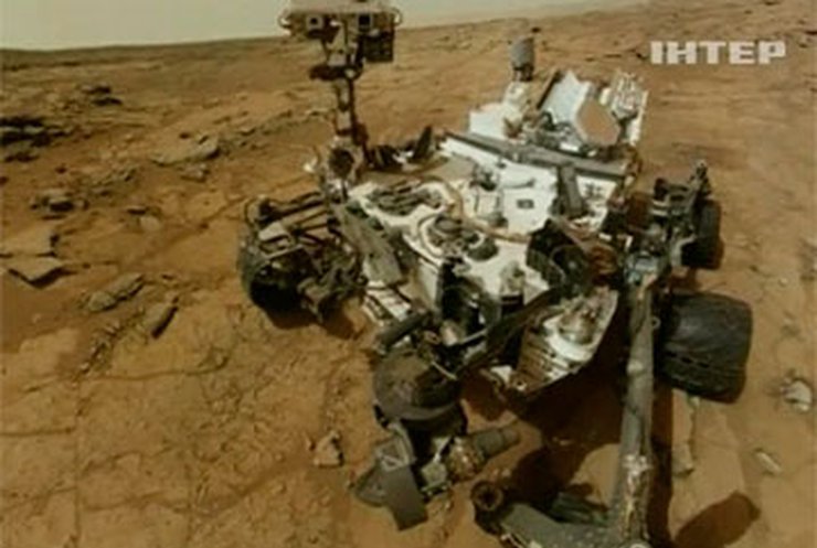 Марсоход Curiosity нашел на Красной планете много воды