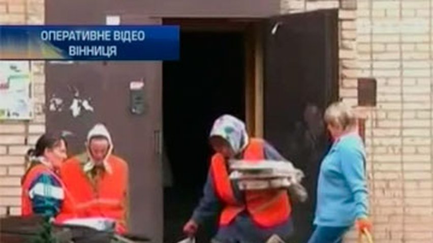 В Виннице загорелся мусоропровод в жилом доме